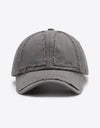 Distressed Adjustable Baseball Cap