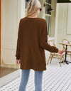 Long Sleeve Pocketed Cardigan