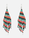 Christmas Beaded Earrings