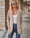 Open Front Cardigan with Pockets
