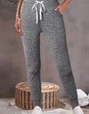 Drawstring Joggers with Pockets
