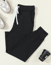 Drawstring Joggers with Pockets