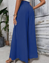 Tied High Waist Wide Leg Pants