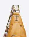 Adored Take A Trip PU Leather Sling Bag