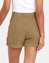 Full Size High Waist Shorts with Pockets