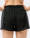 Color Block Drawstring Active Shorts