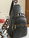 Adored It's Your Time PU Leather Sling Bag
