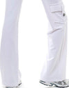 Mid Waist Pants with Pockets