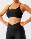 Spaghetti Strap Active Bra