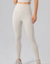 High Waist Wide Waistband Active Leggings