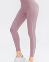 Wide Waistband Slim Fit Long Sports Pants
