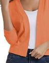 Open Front Cardigan