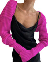 Long Sleeve Knit Bolero