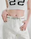 Knot Buckle Metal Belt