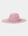Fame Braided Faux Suede Hat