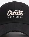 CREATE NEW LIFE Adjustable Cotton Baseball Cap
