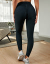Textured High Waist Active Leggings
