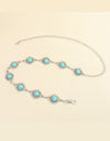Vintage Turquoise Alloy Belt