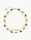 Alloy Double-Layered Bracelet