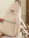 Adored It's Your Time PU Leather Sling Bag