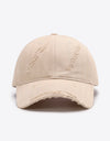 Distressed Adjustable Baseball Cap