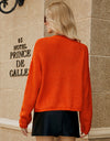 Dropped Shoulder Button Up Cardigan