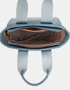David Jones Small Handbag with Embossed Pattern Handles