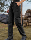 High Waist Cargo Jeans