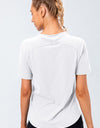 Round Neck Raglan Sleeve Active Tee