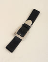 Zinc Alloy Buckle PU Leather Belt
