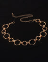 Alloy Chain Circle Shape Belt