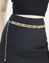 Alloy Lobster Clasp Belt