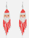 Christmas Beaded Earrings
