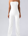Sleeveless Straight Active Jumpsuit