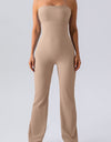 Sleeveless Straight Active Jumpsuit
