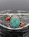 Turquoise Open Bracelet
