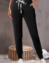 Drawstring Joggers with Pockets