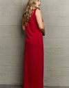 Plus Size Scoop Neck Maxi Tank Dress