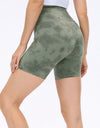 Wide Waistband Sports Shorts