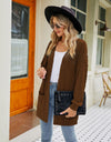 Long Sleeve Pocketed Cardigan