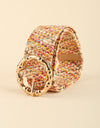 Multicolored Wide Belt