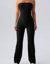 Sleeveless Straight Active Jumpsuit
