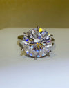 10 Carat Moissanite 925 Sterling Silver Ring