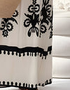Printed Spaghetti Strap Sleeveless Maxi Dress