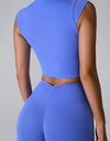 Mock Neck Active Tank