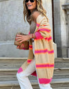 Ribbed Long Sleeve Cardigan