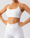 Spaghetti Strap Active Bra