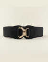 Alloy Buckle Elastic Belt