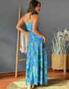 Twisted Printed V-Neck Cami Dress