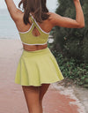 Wide Strap Active Dress with Unitard Liner